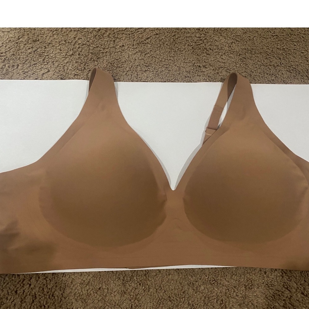#340 Brown Womens Unbranded Seamless Wireless Bra